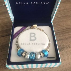 Bead charm bracelet.